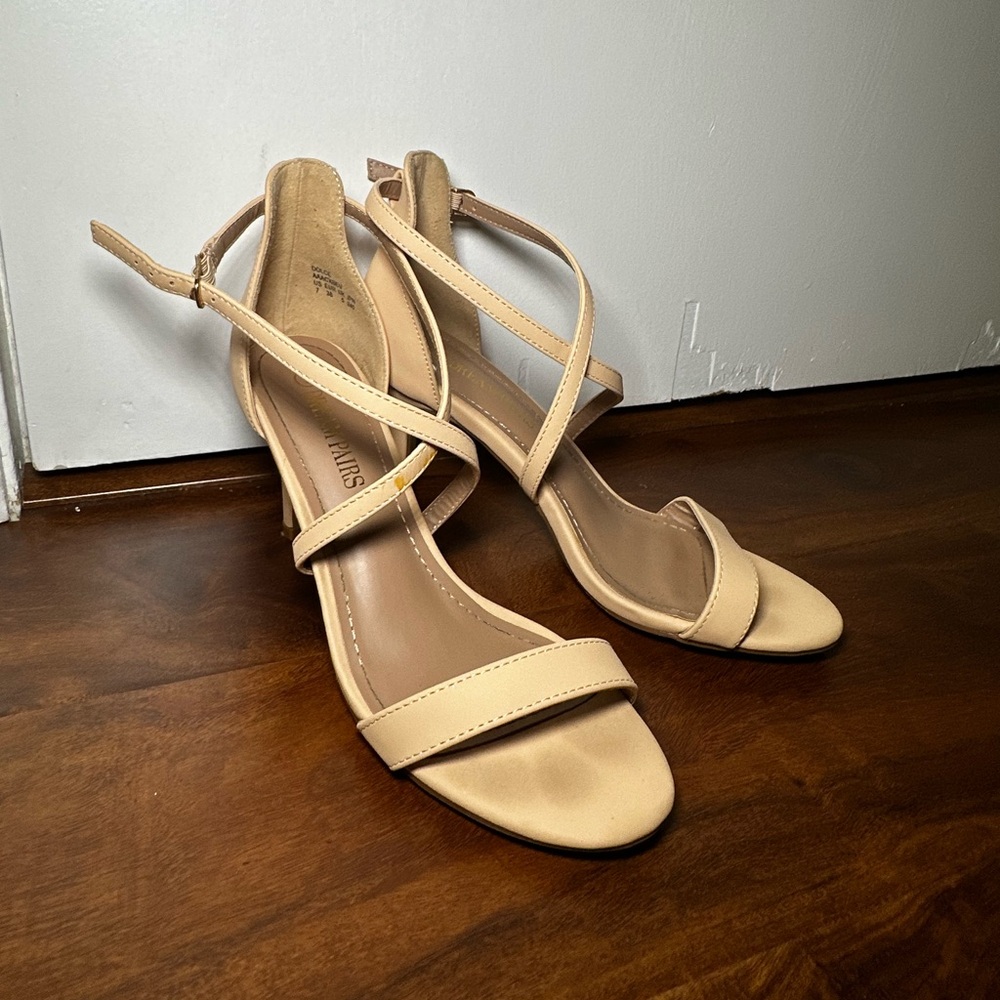Nude Dancing Heels- size 7